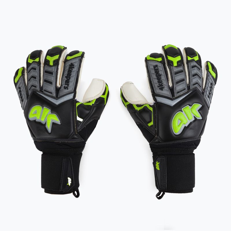 4keepers Force V-1.20 Black Edition RF vartininko pirštinės juoda/balta/geltona