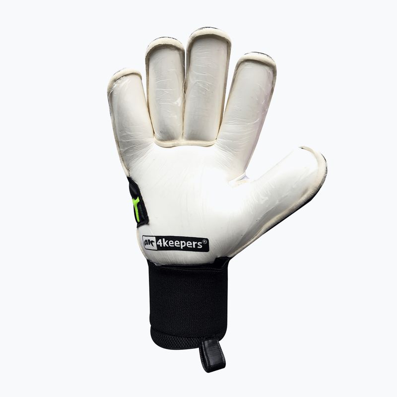 4keepers Force V-1.20 Black Edition RF vartininko pirštinės juoda/balta/geltona 5