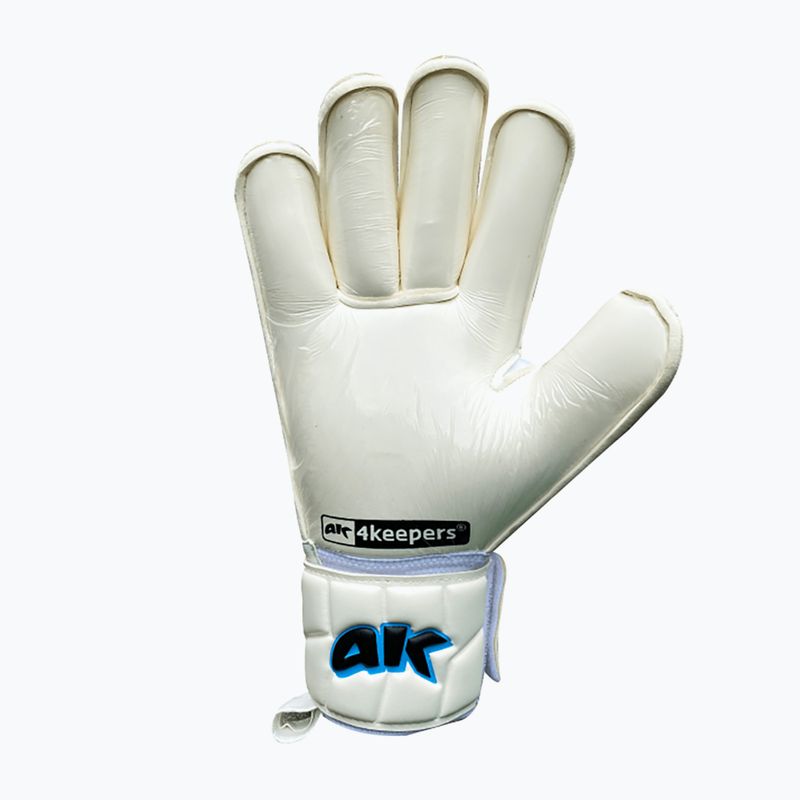 4keepers Champ AQ Contact V RF vaikiškos vartininko pirštinės balta/mėlyna 5