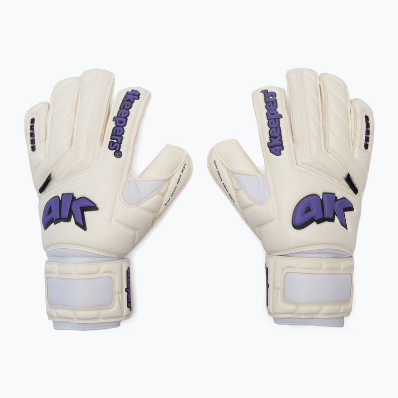 4keepers Champ Purple V RF baltos/violetinės vartininko pirštinės