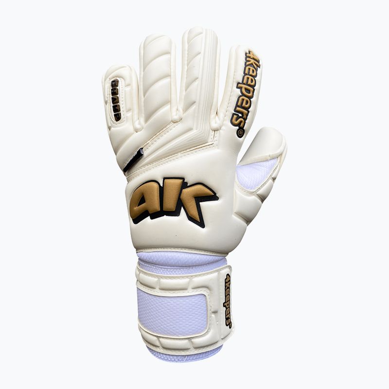 4keepers Champ Gold V NC vartininko pirštinės baltos/auksinės spalvos 4