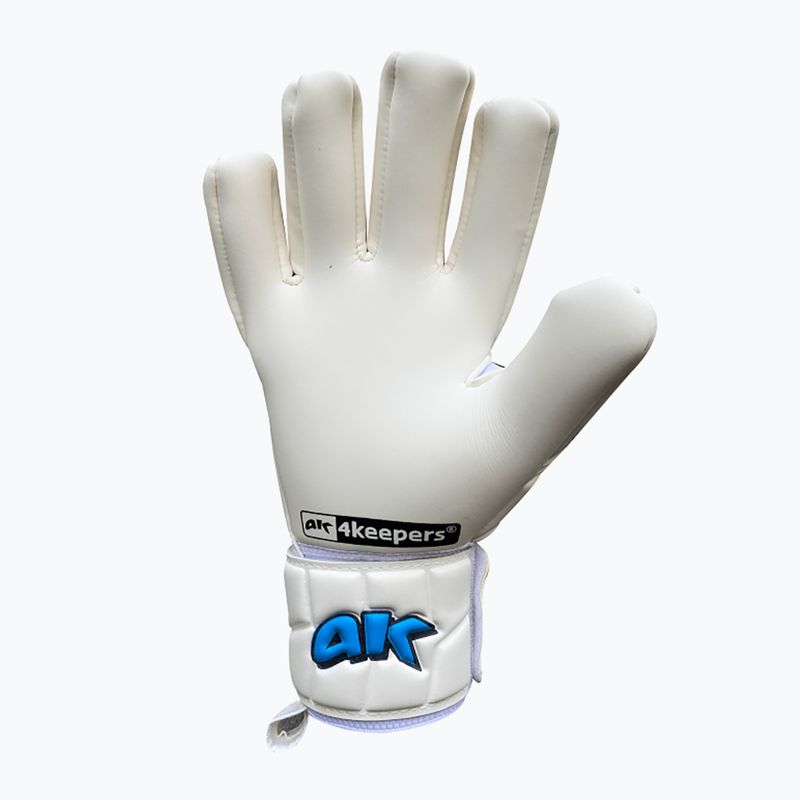 4keepers Champ Aqua V NC vartininko pirštinė balta/mėlyna 5