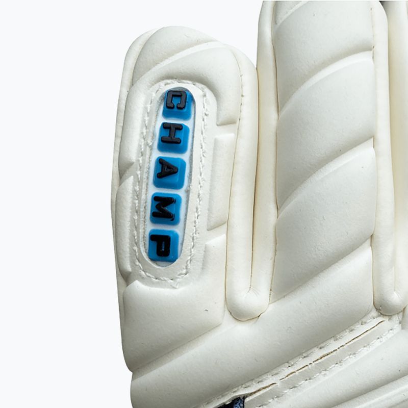 4keepers Champ Aqua V NC vartininko pirštinė balta/mėlyna 7