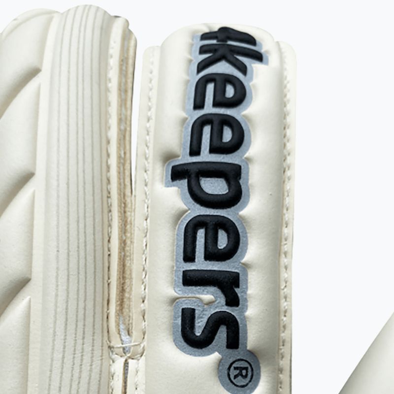 4keepers Champ Black V RF vaikiškos vartininko pirštinės juodos/auksinės 7