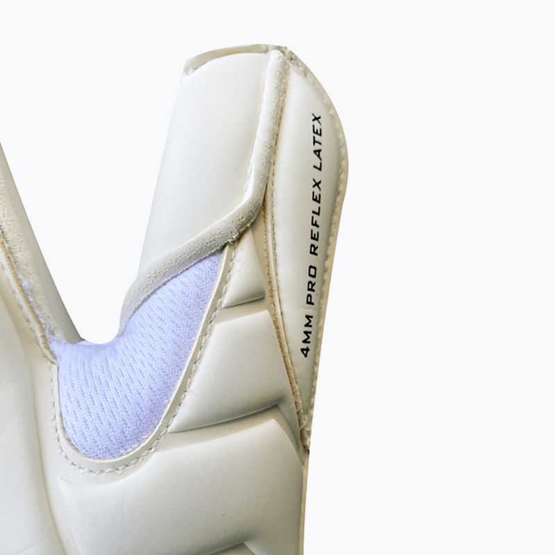 Vaikiškos vartininko pirštinės 4keepers Champ Carbo V HB balta/geltona 9