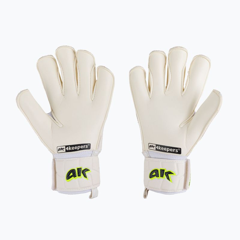 4keepers Champ Carbo V HB vartininko pirštinės balta/geltona 2