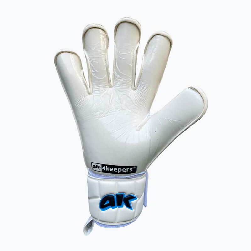 4keepers Champ AQ Contact V HB vaikiškos vartininko pirštinės balta/mėlyna 5