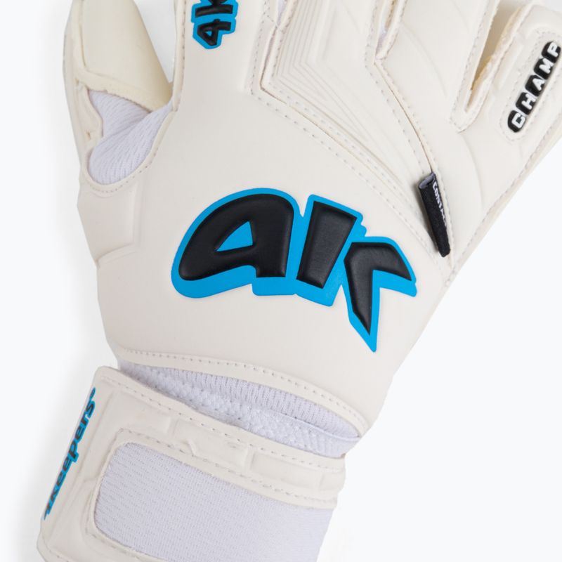 4keepers Champ AQ Contact V HB vaikiškos vartininko pirštinės balta/mėlyna 3