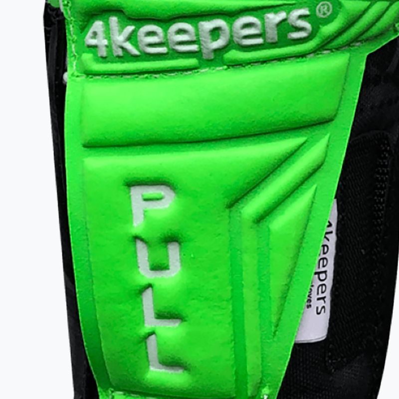 4keepers Neo Optima NC vaikiškos vartininko pirštinės juoda/balta/žalia 8