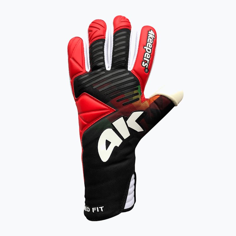 4keepers Neo Drago NC vartininko pirštinės juoda/balta/raudona 4