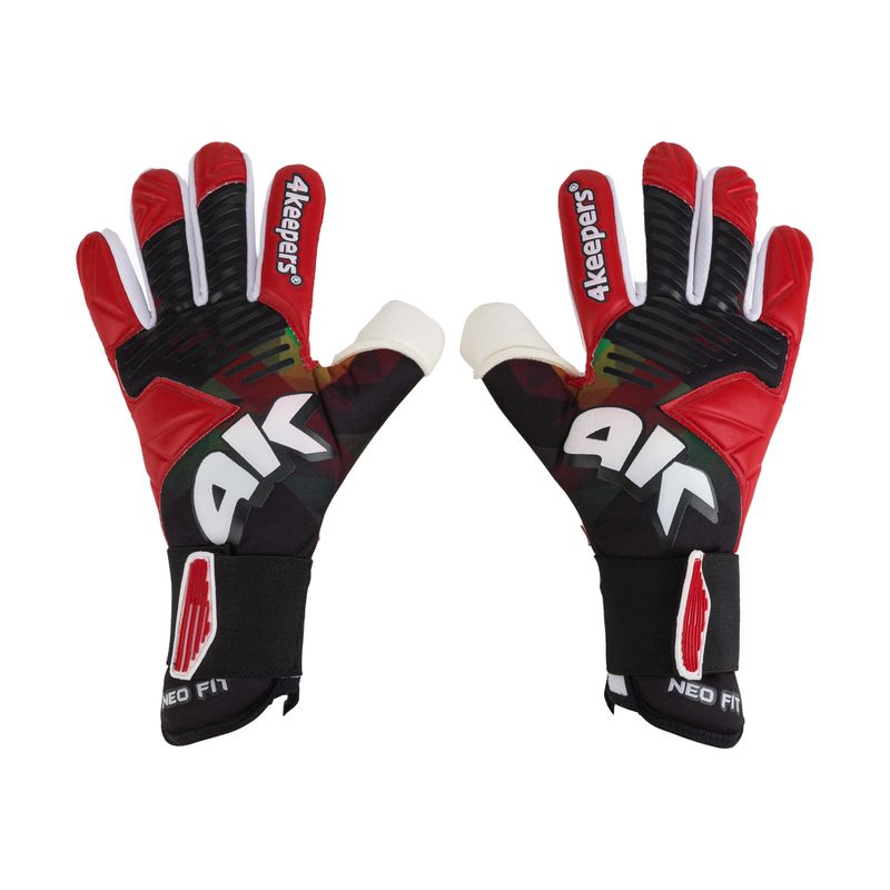 4keepers Neo Drago NC vartininko pirštinės juoda/balta/raudona