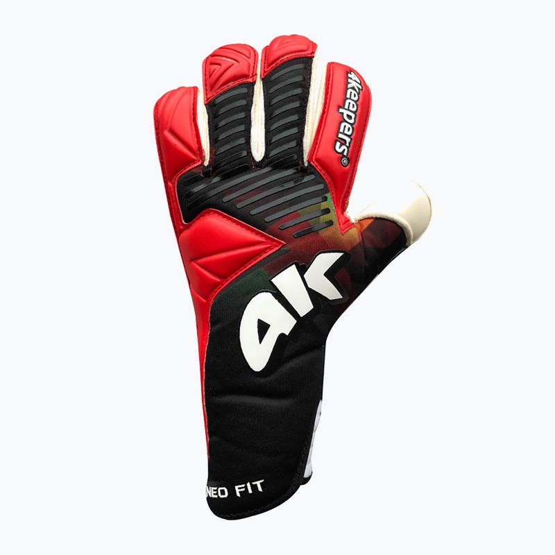 4keepers Neo Drago RF vaikiškos vartininko pirštinės juoda/balta/raudona 4
