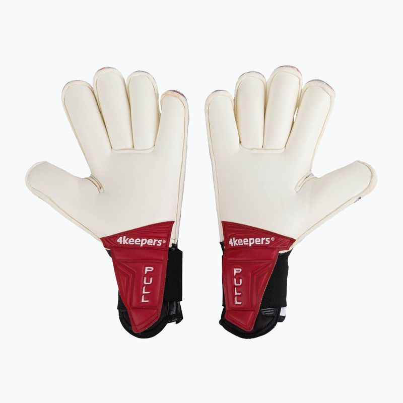 4keepers Neo Drago RF vaikiškos vartininko pirštinės juoda/balta/raudona 2
