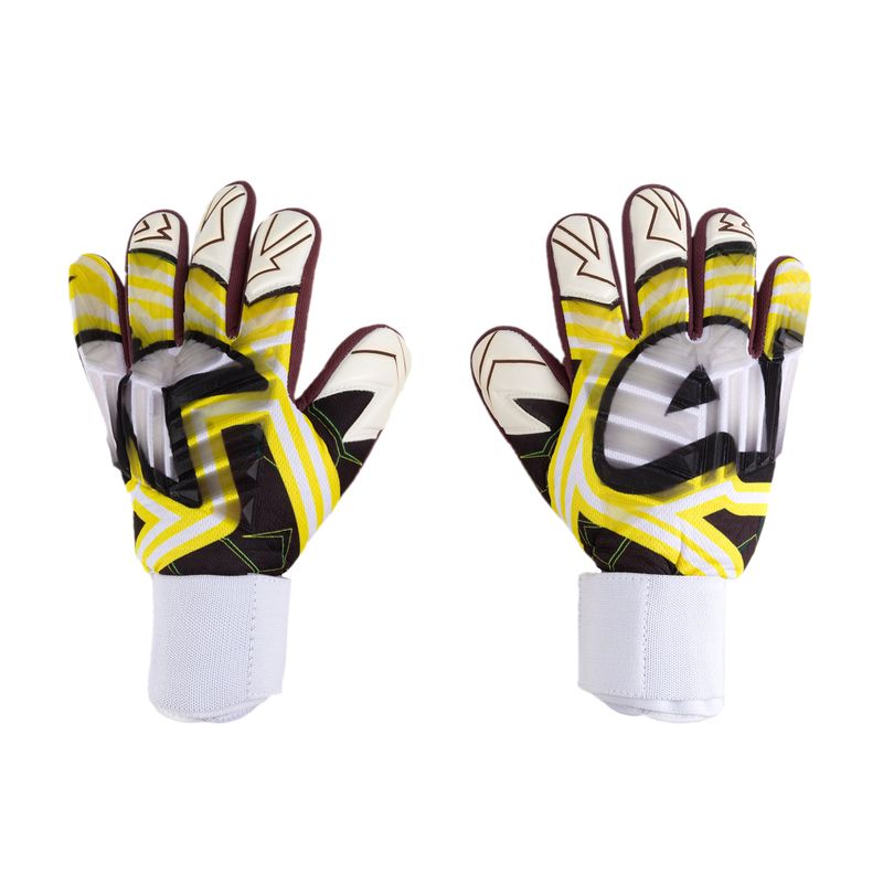 4keepers Evo Trago NC vaikiškos vartininko pirštinės balta/juoda/geltona