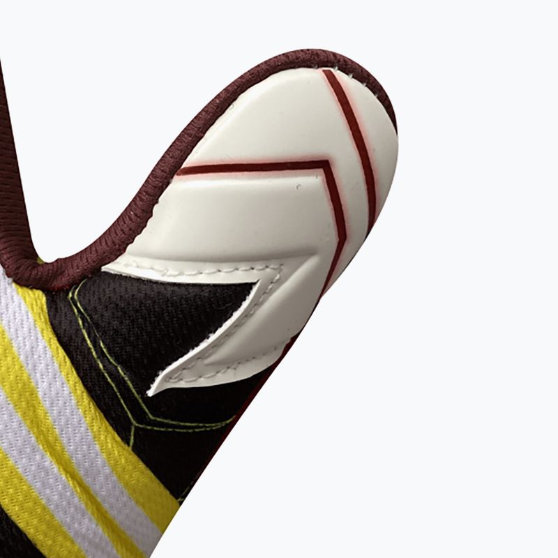 4keepers Evo Trago NC vaikiškos vartininko pirštinės balta/juoda/geltona 9