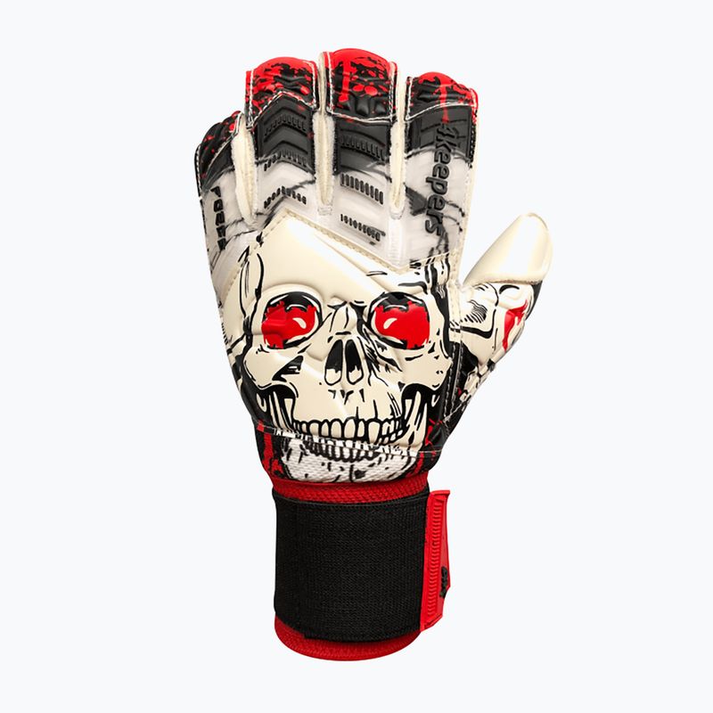4keepers Force Halloween RF vartininko pirštinės baltos/juodos/raudonos spalvos 4