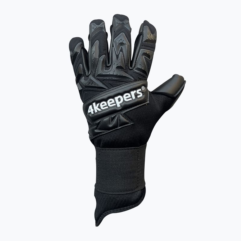 4keepers Equip Panter NC vartininko pirštinės juodos spalvos 4