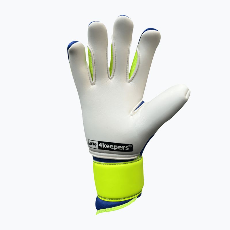 4keepers Equip Breeze NC vartininko pirštinės mėlynos/žalios 5