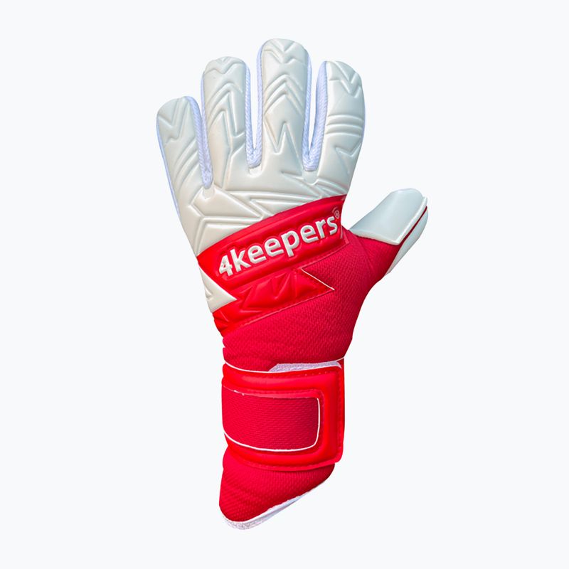 4keepers Equip Poland NC vartininko pirštinės balta/raudona 4
