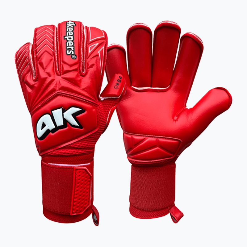 4keepers Force V4.23 RF vartininko pirštinės raudonos spalvos 4