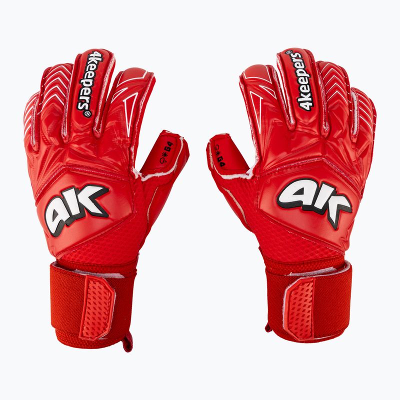 4keepers Force V4.23 HB vartininko pirštinės raudonos spalvos