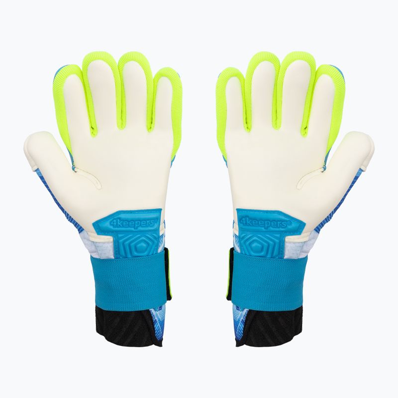 Vaikiškos vartininko pirštinės 4keepers Neo Liga NC Jr mėlynos 2