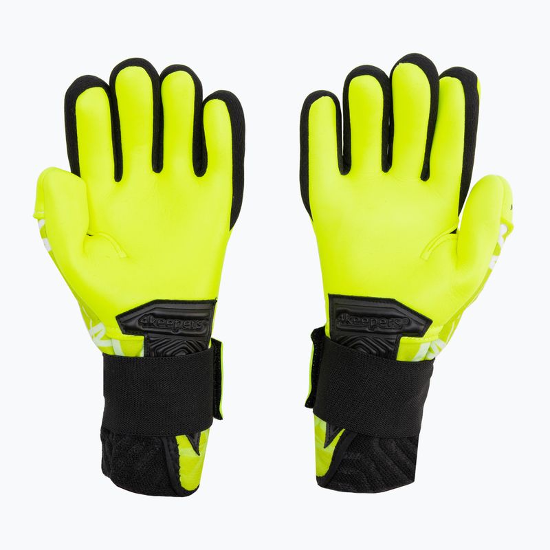 4keepers Neo Focus NC Jr vaikiškos vartininko pirštinės celadon 2