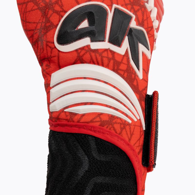 4keepers Neo Rodeo NC Jr vaikiškos vartininko pirštinės raudonos spalvos 4
