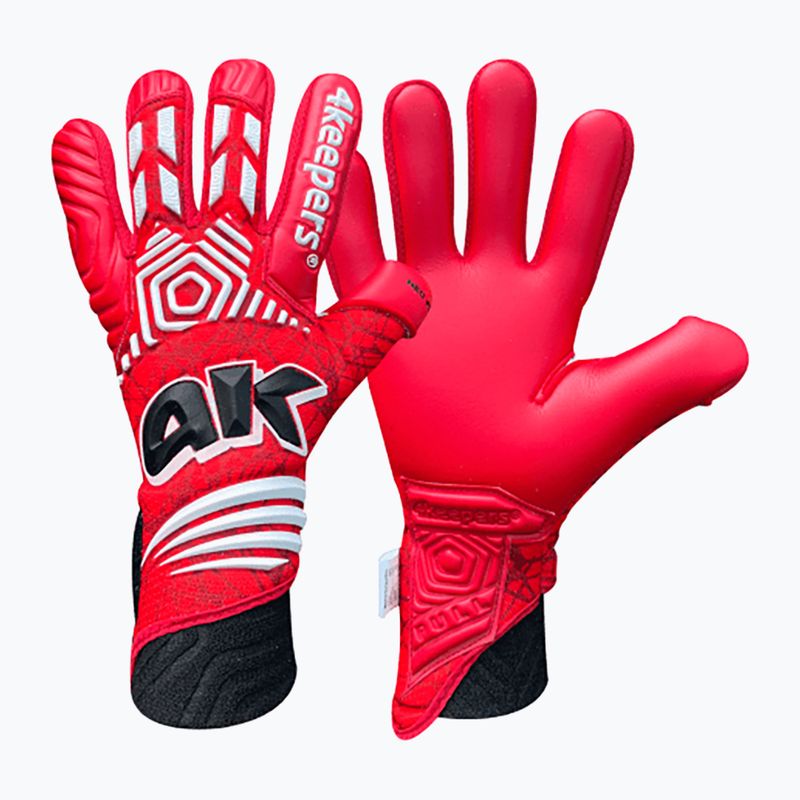 4keepers Neo Rodeo NC vartininko pirštinės raudonos spalvos 5