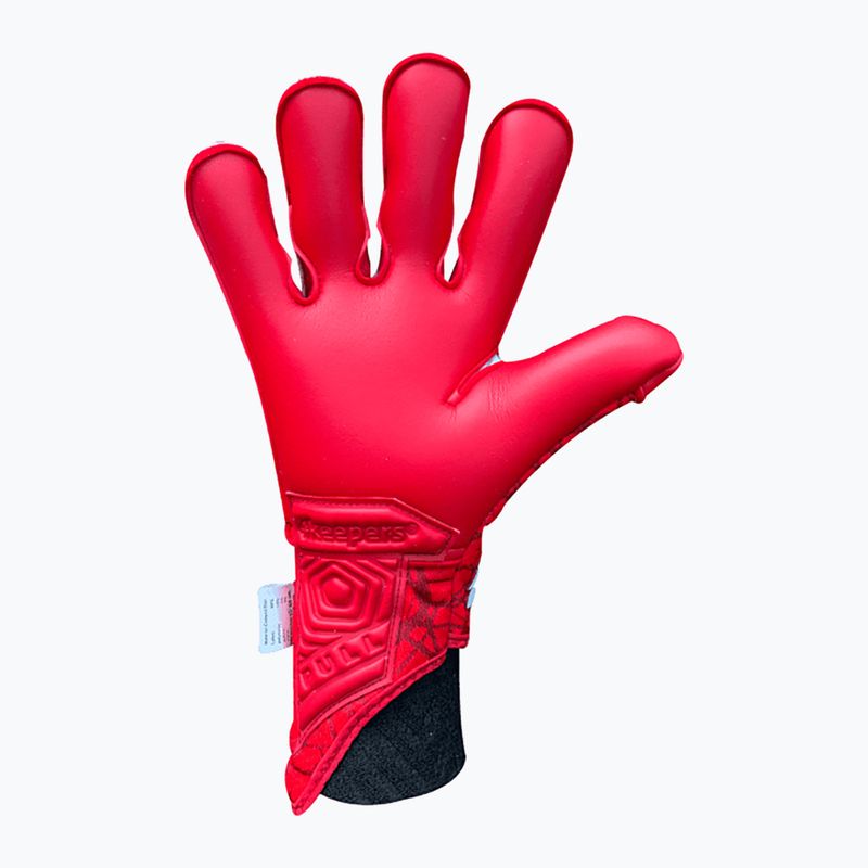4keepers Neo Rodeo RF2G Jr vaikiškos vartininko pirštinės raudonos spalvos 7