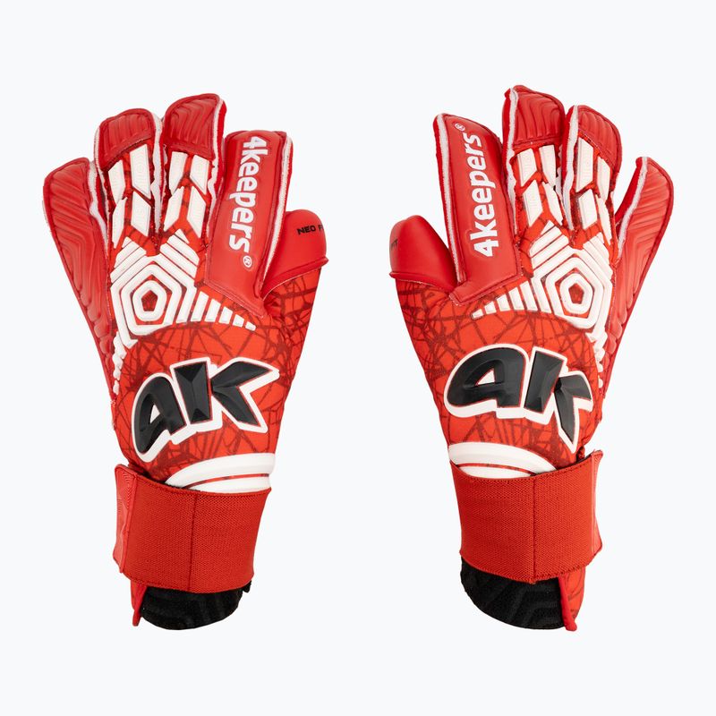 4keepers Neo Rodeo vartininko pirštinės RF2G raudonos spalvos