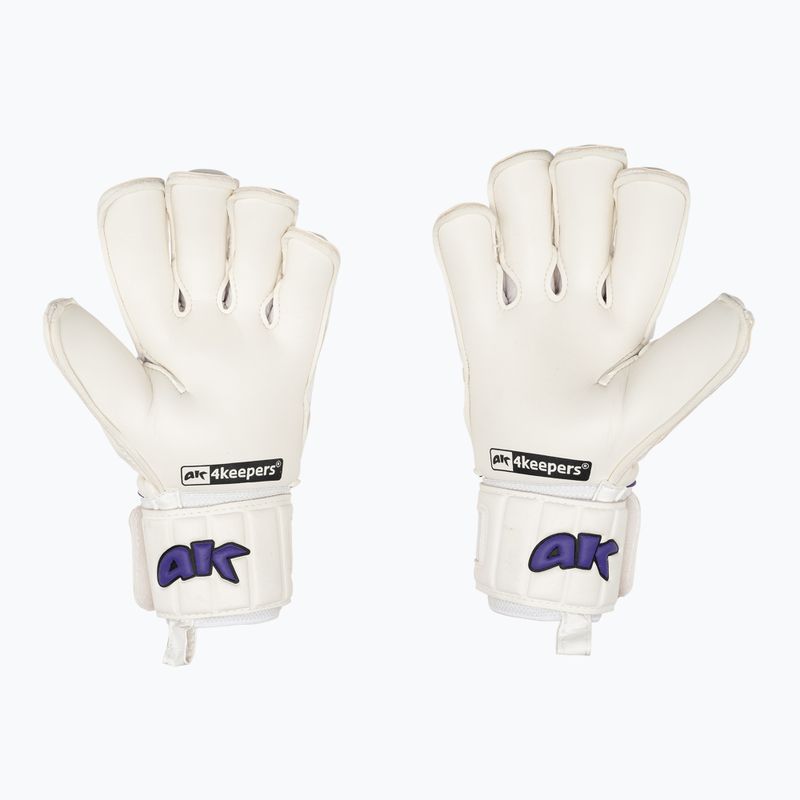 Vartininko pirštinės 4keepers Champ Purple VI RF2G baltos 2