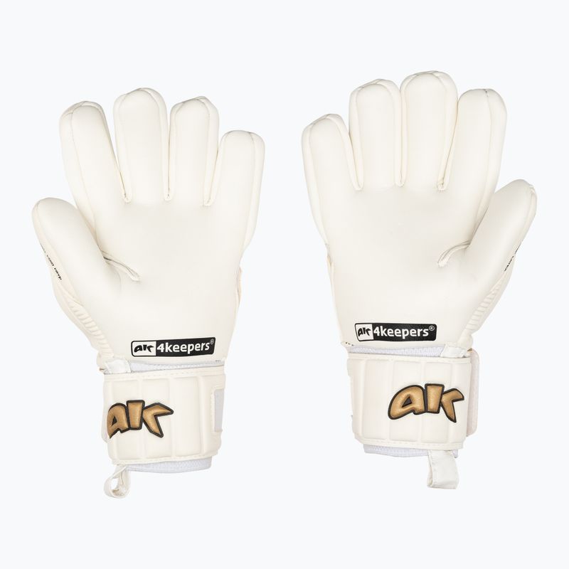 Vartininko pirštinės 4Keepers Champ Gold VI baltos 2