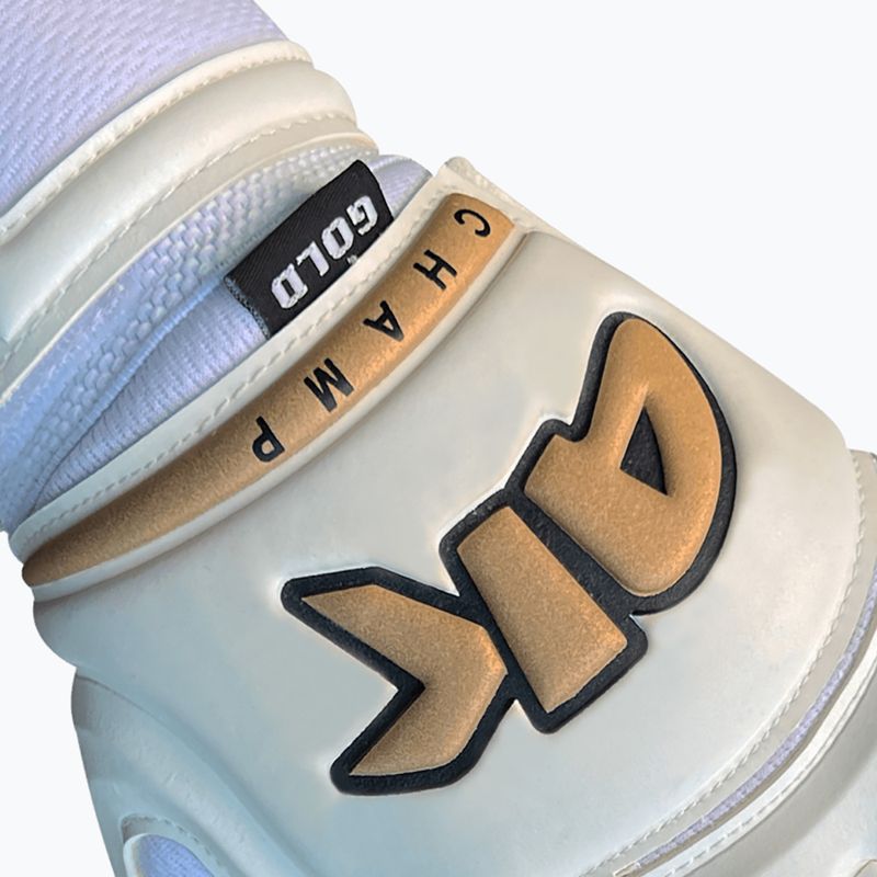 Vartininko pirštinės 4Keepers Champ Gold VI baltos 8