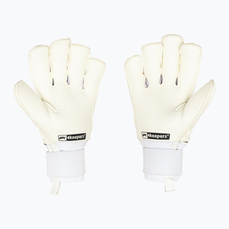 Vartininko pirštinės 4keepers Champ Carbo VI RF2G strap baltos 2
