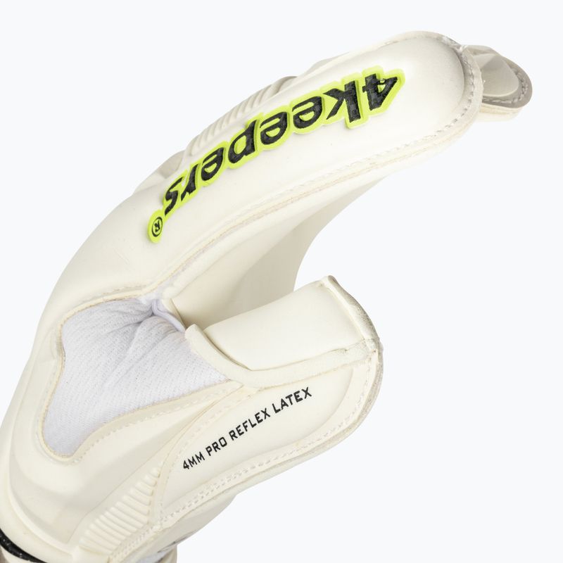 Vartininko pirštinės 4Keepers Champ Carbo VI baltos 3