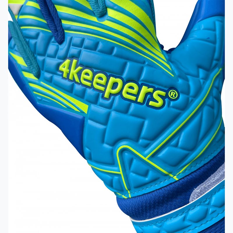 4keepers Soft Azur NC vartininko pirštinės mėlynos spalvos 5