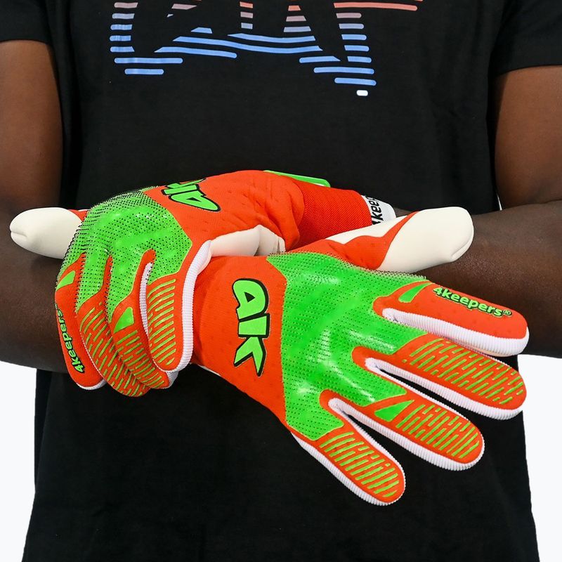 Vartininko pirštinės 4keepers Elite Inferno NC oranžinės 6
