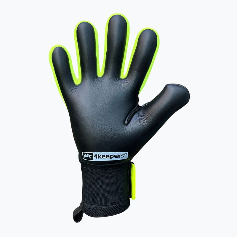 Vaikiškos vartininko pirštinės 4keepers Elite Venom NC Jr žalsvos 3