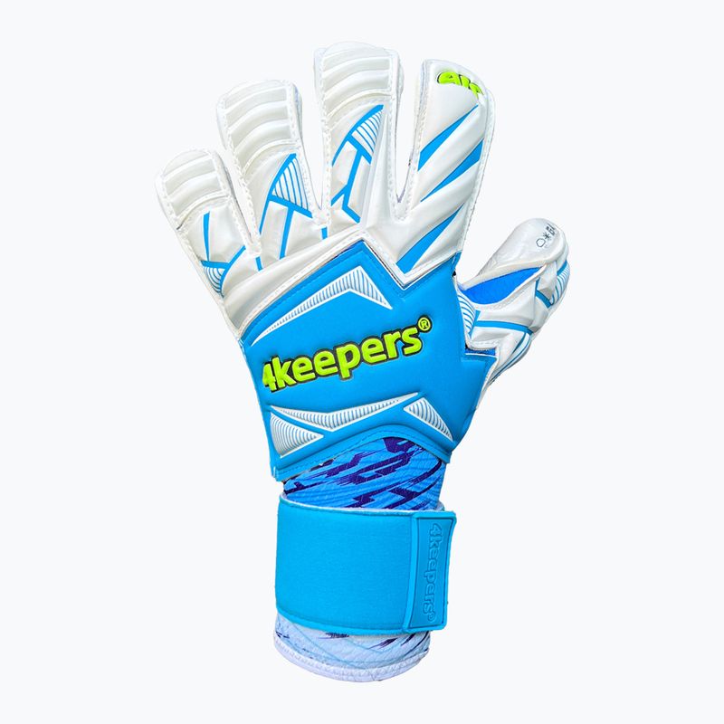 Vaikiškos vartininko pirštinės 4keepers Force V1.25 FURY RF2G Jr mėlynos 2