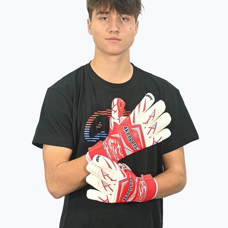 Vartininko pirštinės 4keepers Force V4.25 HNC raudonos 9