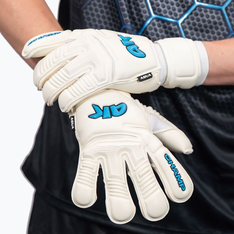 Vartininko pirštinės 4keepers Champ Aqua VII RF2G white 9