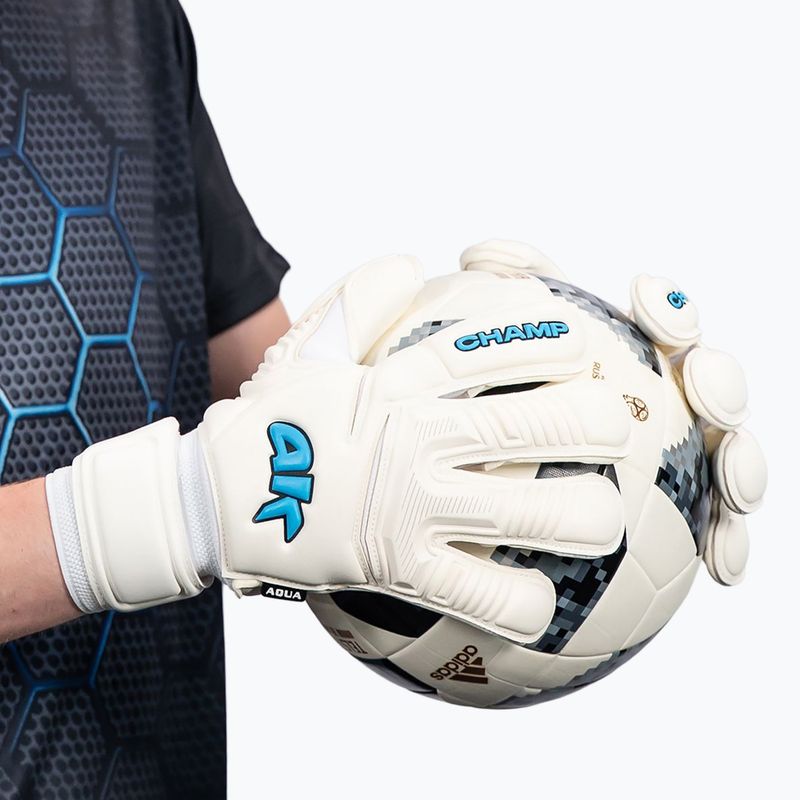 Vartininko pirštinės 4keepers Champ Aqua VII RF2G white 11