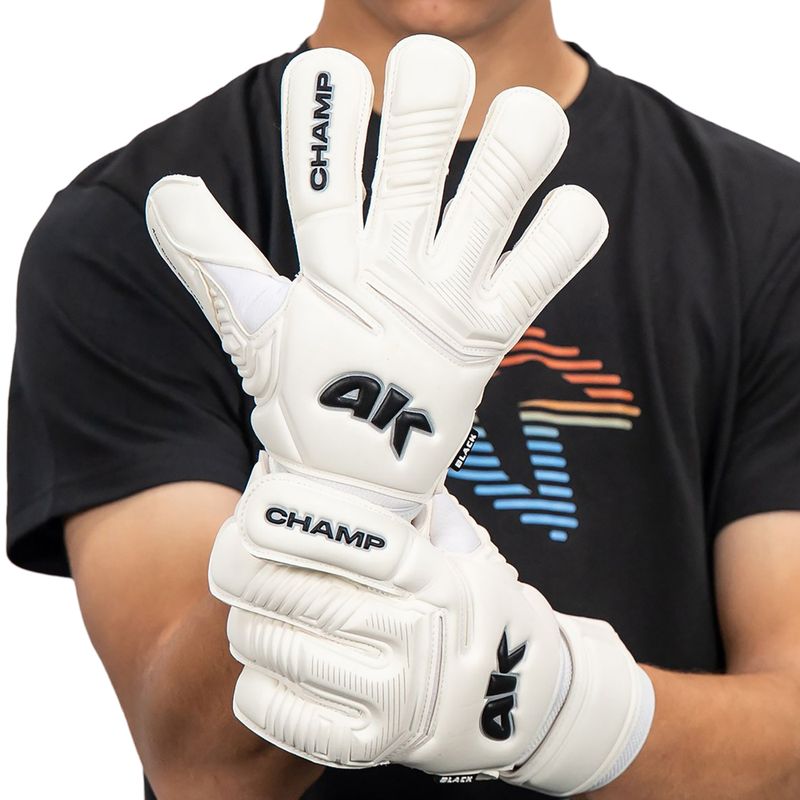 Vaikiškos vartininko pirštinės 4keepers Champ VII RF2G Jr black/white 8