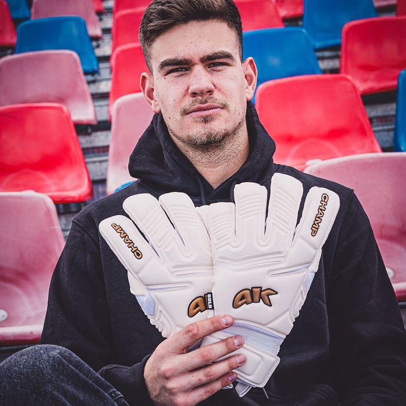 Vartininko pirštinės 4keepers Champ Gold VII RF2G white 10