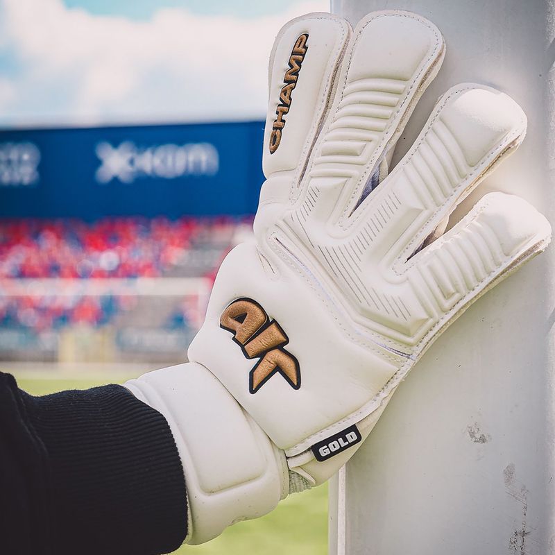 Vaikiškos vartininko pirštinės 4keepers Champ VII RF2G Jr white 10