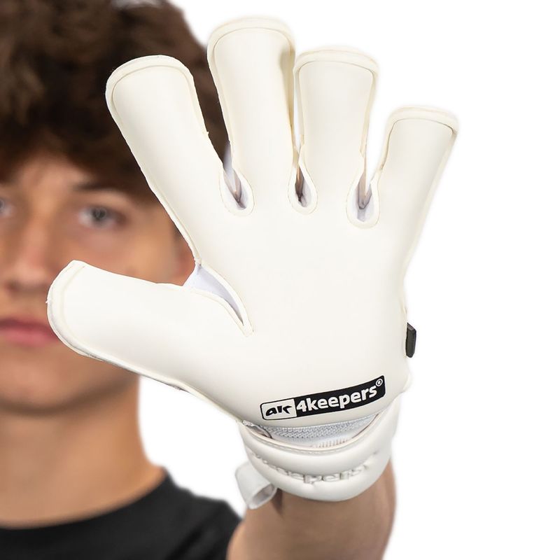 Vaikiškos vartininko pirštinės 4keepers Champ VII RF2G Jr gold/white 9