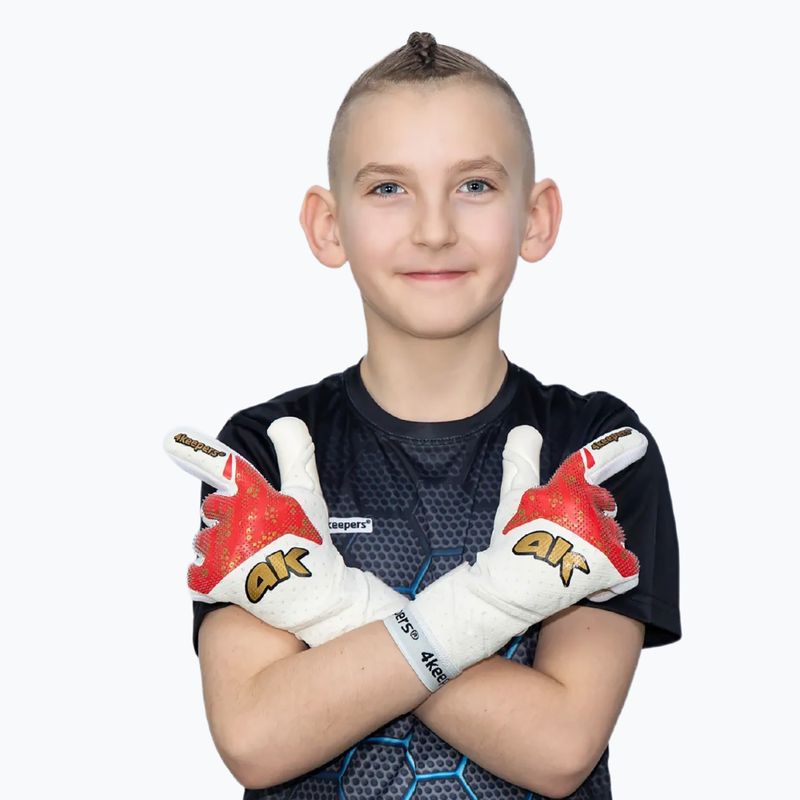 Vaikiškos vartininko pirštinės 4keepers Elite IGNIS NC Jr 8