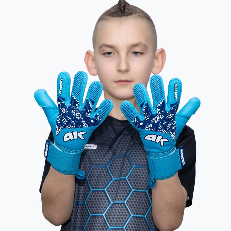 Vaikiškos vartininko pirštinės 4keepers Elite Nox NC Jr 8