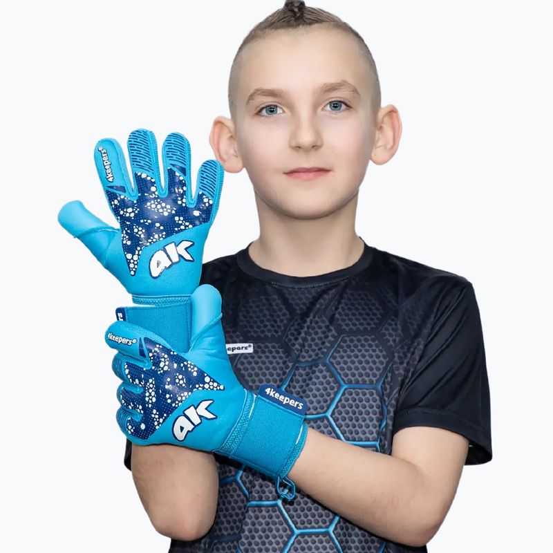 Vaikiškos vartininko pirštinės 4keepers Elite Nox NC Jr 9